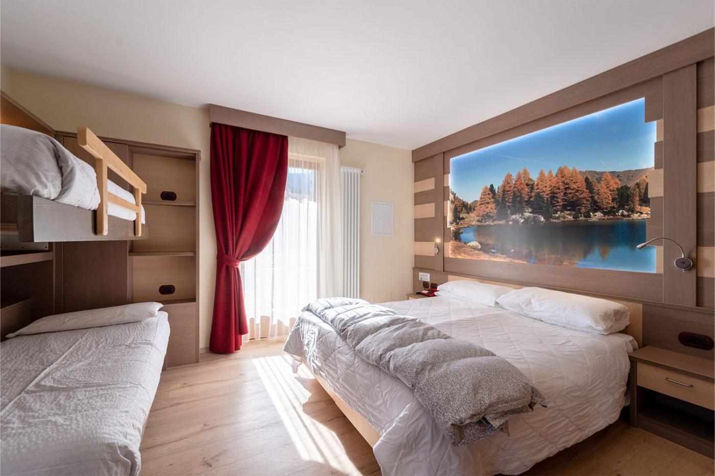 Berg Hotel Latemar Spitze Vigo di Fassa Exteriör bild